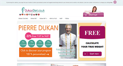 Desktop Screenshot of dukandiet.co.uk